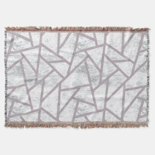 Blassgraues Mosaikmuster Decke