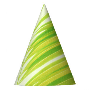 Blassgrüne Pastellpalme-Blätter Partyhütchen