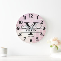 Blasslavender Verstörung Y Monogramm