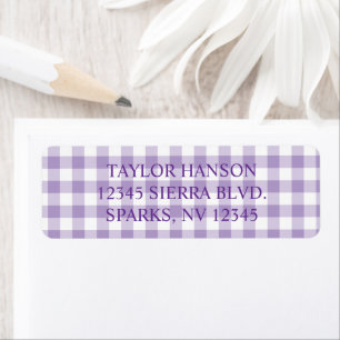 Blasslila Farmhouse Gingham Karo