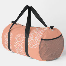 Blassorange groß duffle bag