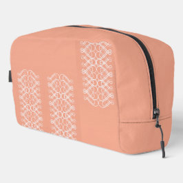 Blassorange Waschbeutel