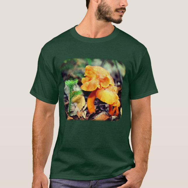 Blassorange Wildschwein Pilze - Natur  T-Shirt (Vorderseite)