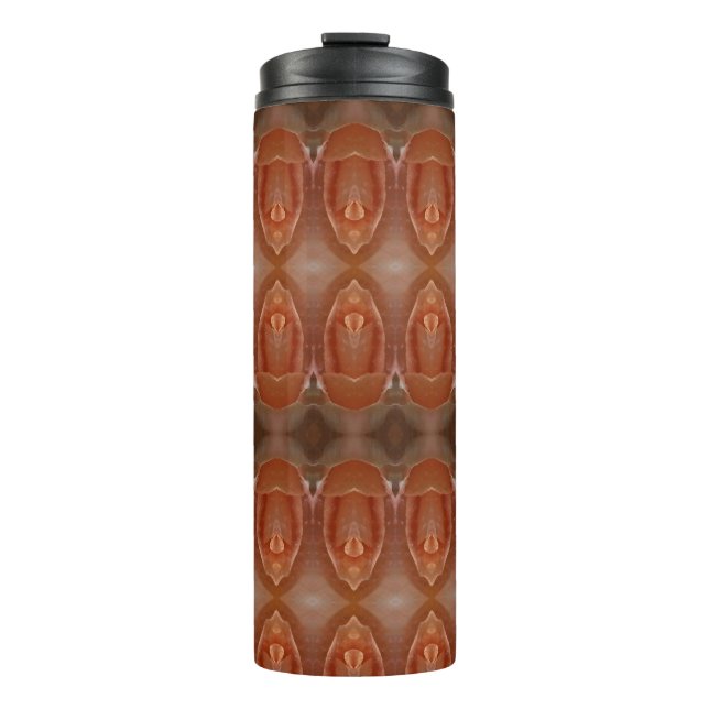 Blasspeach Ikat 5 Thermosbecher (Vorderseite)