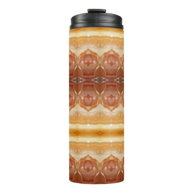 Blasspeachy Ikat 7 Thermosbecher (Vorderseite)