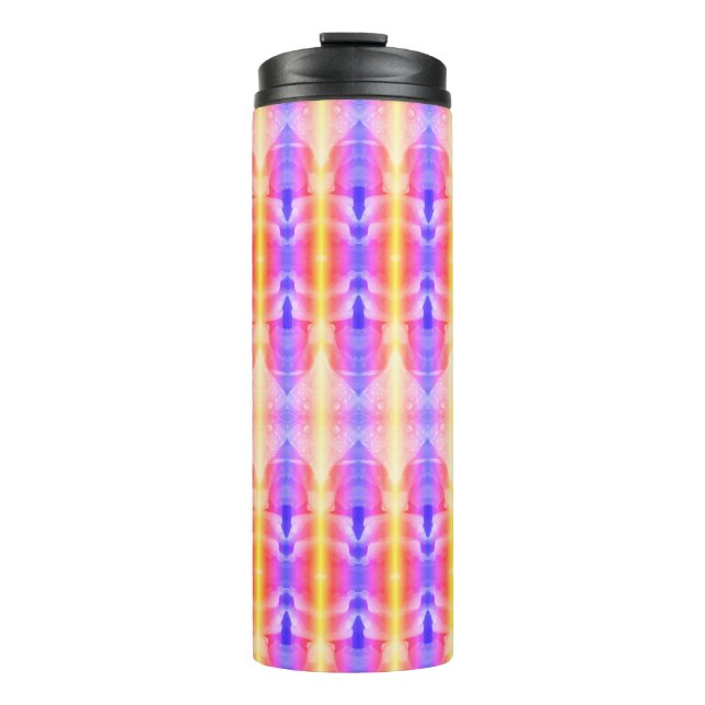 Blasspeachy Ipan Ikat 3 Thermosbecher (Vorderseite)