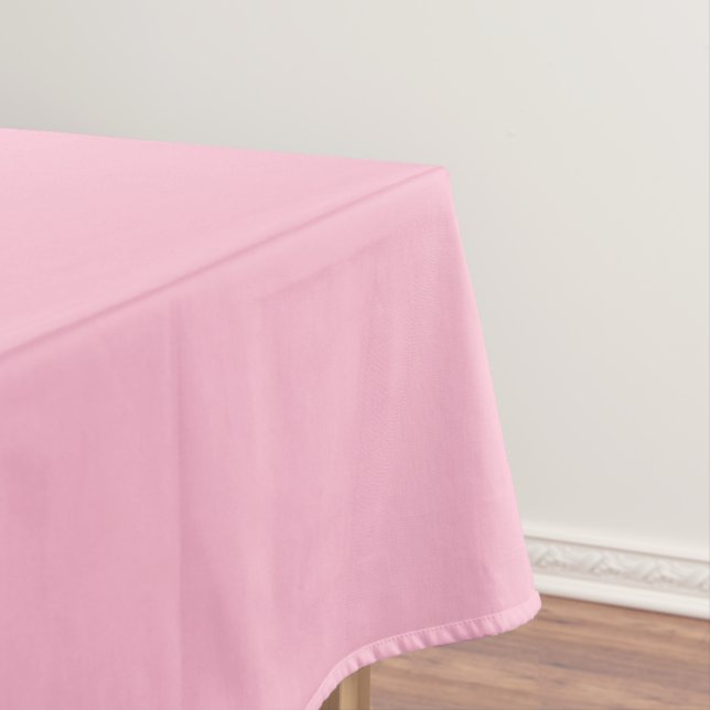 Blasspink Tischdecke (Beispiel)