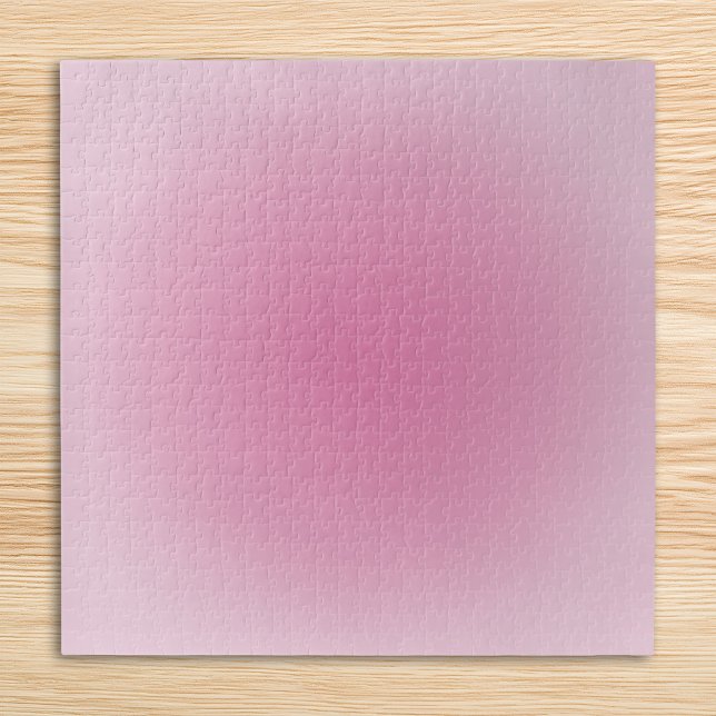Blassrosa Aura Ombre (Pale Pink Aura Ombre Jigsaw Puzzle)