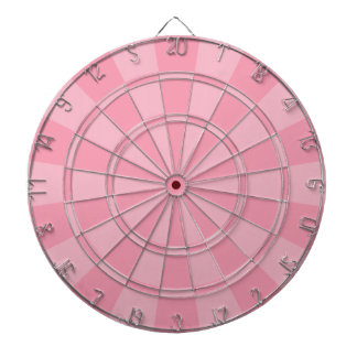 Blassrosa Dartscheibe