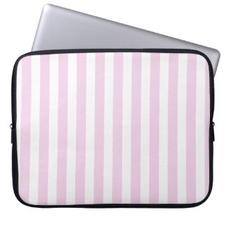 Blassrosa und weiße Süßwaren Laptopschutzhülle