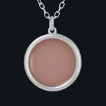Blast-Bronze (Vollfarbe) Versilberte Kette<br><div class="desc">Blast-Bronze (Vollfarbe)</div>
