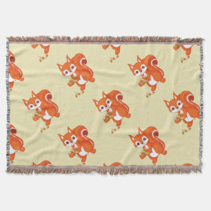 Bläst das hilfreiche Eichhörnchen Decke