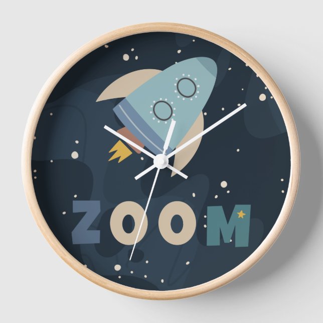 Blast Off Zoom Erster Ausflug um die Sonne Uhr (Vorderseite)