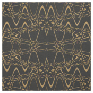 Blatt Druckwelle Diamond Geometrisches Muster Stoff