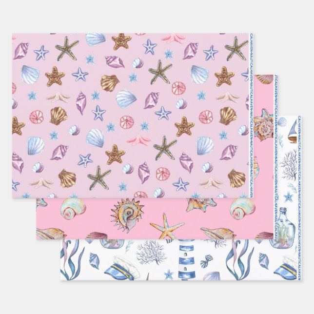 Blatt für das Nautic Haven Wrapping (Set)