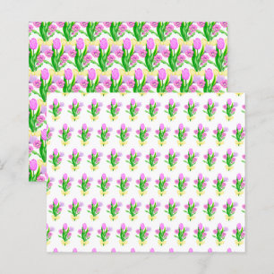 Blatt für Frühlingsblumen