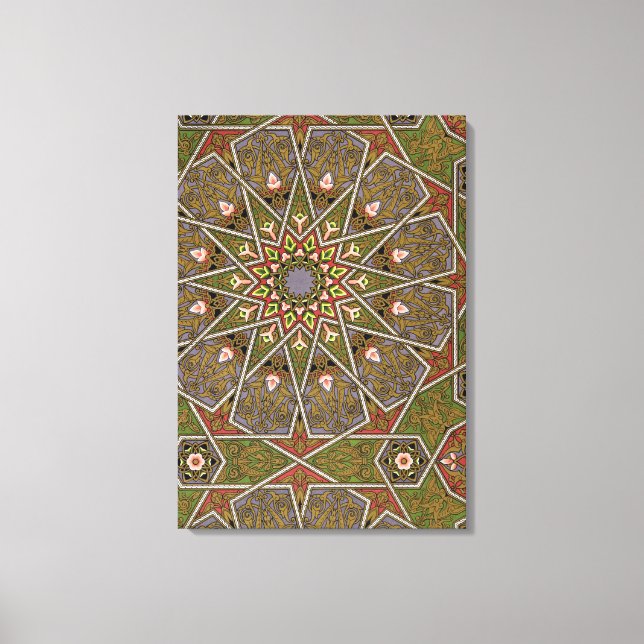 Blatt I von 'Studien in Design', c.1874-76 (litho Leinwanddruck (Vorderseite)