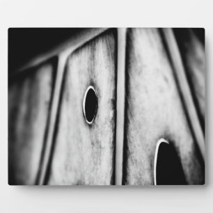Blatt ist zu Hause Fotoplatte