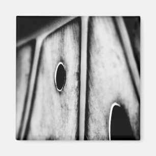Blatt ist zu Hause Magnet