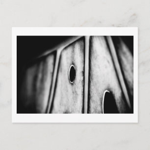 Blatt ist zu Hause Postkarte