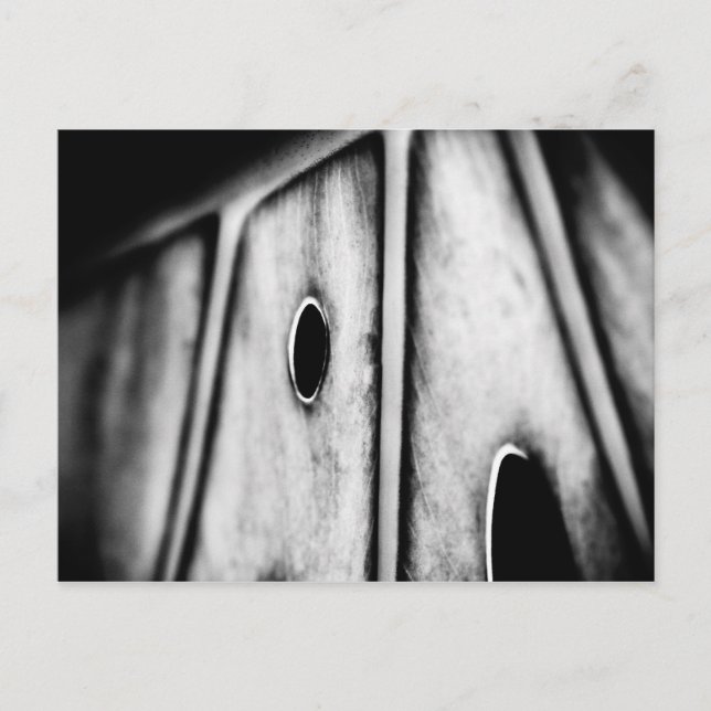 Blatt ist Zuhause Postkarte (Vorderseite)