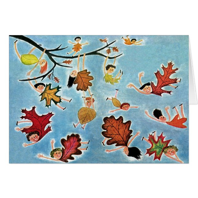 Blatt-Kinder (Vorderseite (Horizontal))