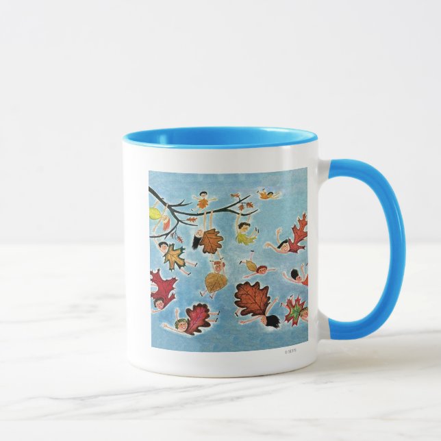 Blatt-Kinder Tasse (Rechts)