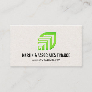 Blatt-Logo Finanzen Visitenkarte