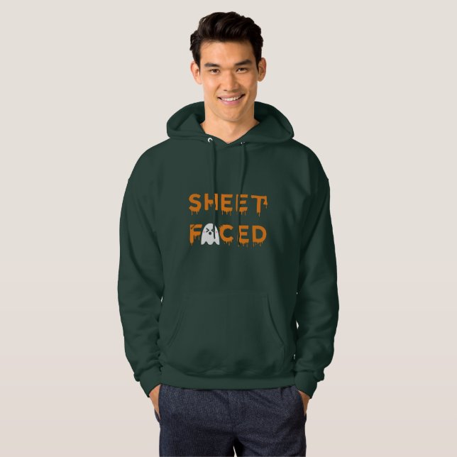 Blatt Orange Hoodie (Vorne ganz)