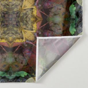Blatt Origami Wandteppich