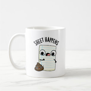 Blatt passiert Funny Paper Puff Kaffeetasse