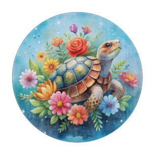Blatt-Schildkröte Schneidebrett