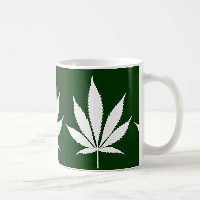Blatt-Tasse des Topf-W04 Kaffeetasse (Rechts)