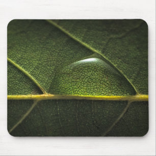 Blatt-Tröpfchen Mousepad