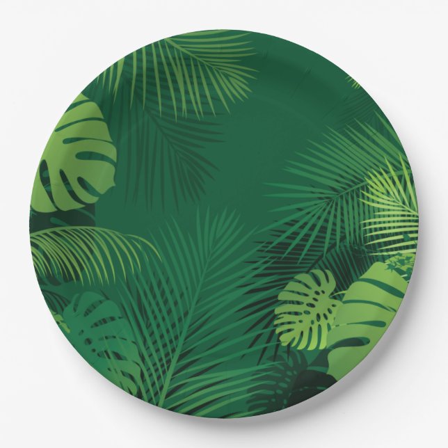 BLÄTTER 6 PAPPTELLER (Vorderseite)