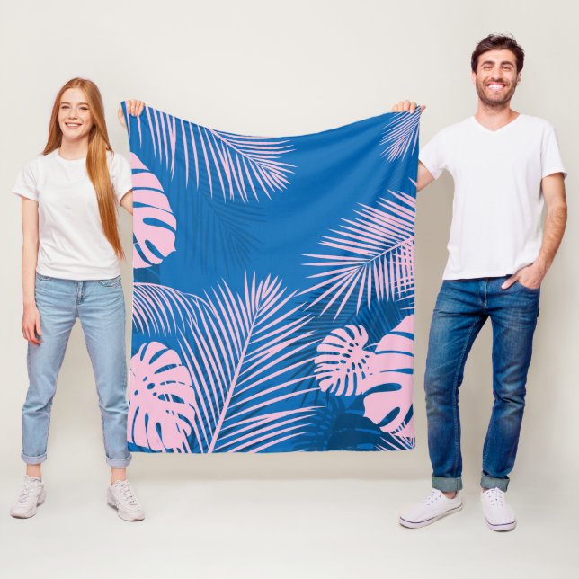 BLÄTTER 9 FLEECEDECKE (Beispiel)