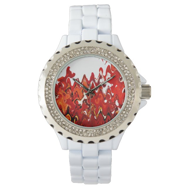 BLÄTTER ARMBANDUHR (Vorderseite)