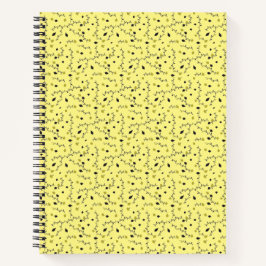 Blätter art green fashion Gelb Notebook Notizbuch
