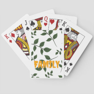 Blätter Art   Zazzle_Growshop. Spielkarten