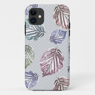 Blätter auf hellgrauem Hintergrund öffnen Case-Mate iPhone Hülle