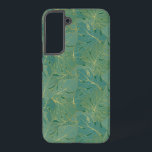 Blätter aus der grünen und goldenen Palme Samsung Galaxy Hülle<br><div class="desc">Dieses gedämpfte grüne und goldene Palmenblatt,  ein nahtloses Muster,  ist eine elegante und stilvolle Art,  Ihre Geschenke für jeden Anlass zu verpacken.</div>