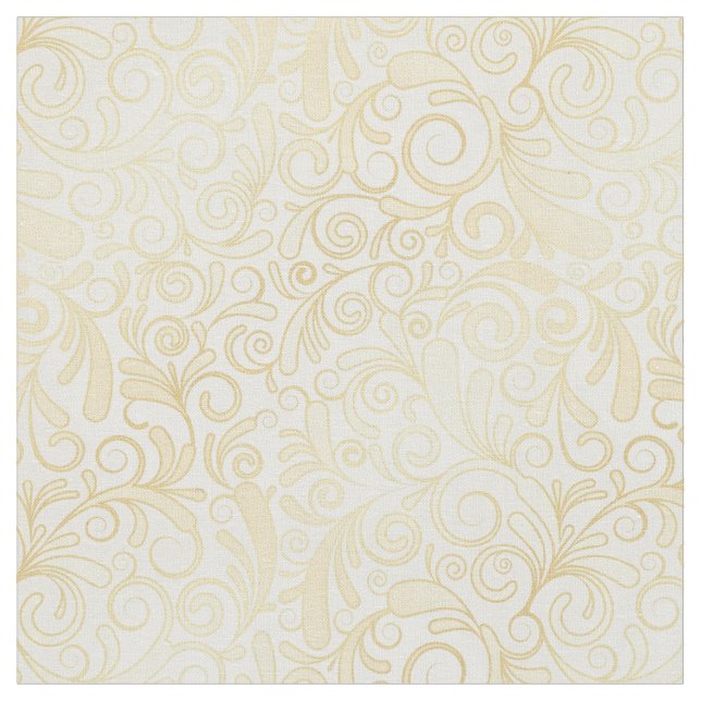 Blätter aus Gold Stoff (Nahaufnahme)