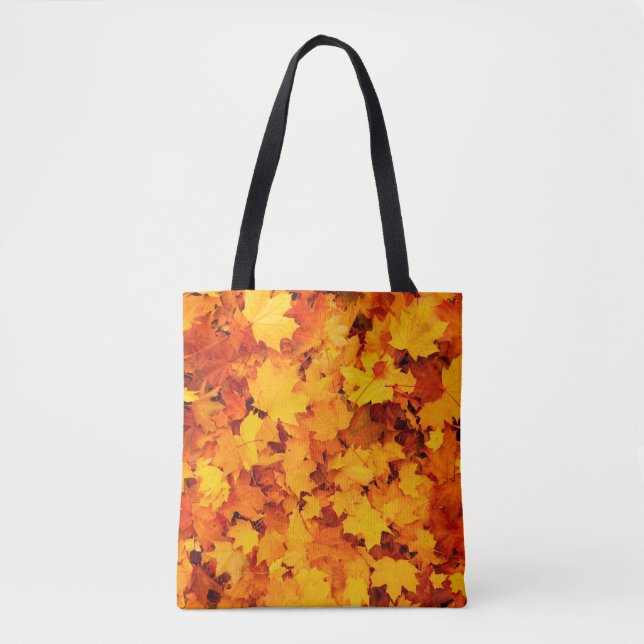 Blätter aus Herbstblättern Tasche (Vorderseite)