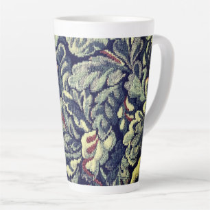Blätter aus Holz Latte Tasse