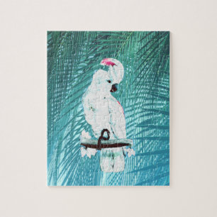 Blätter aus weißer Cockatoo-Palme