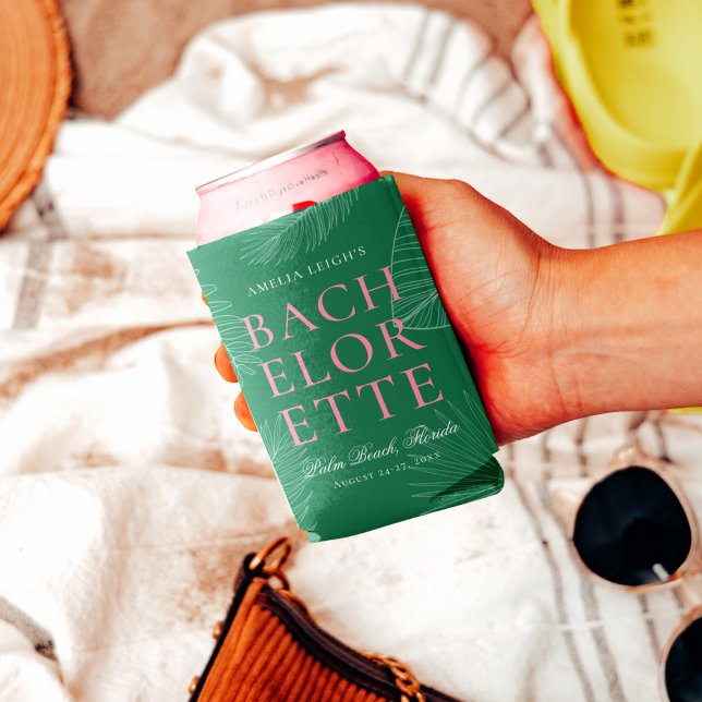 Blätter Bachelorette Dosenkühler (Von Creator hochgeladen)