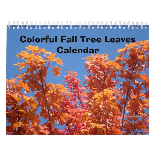 Blätter Blaue Luft - Himmel Kalender (Titelbild)