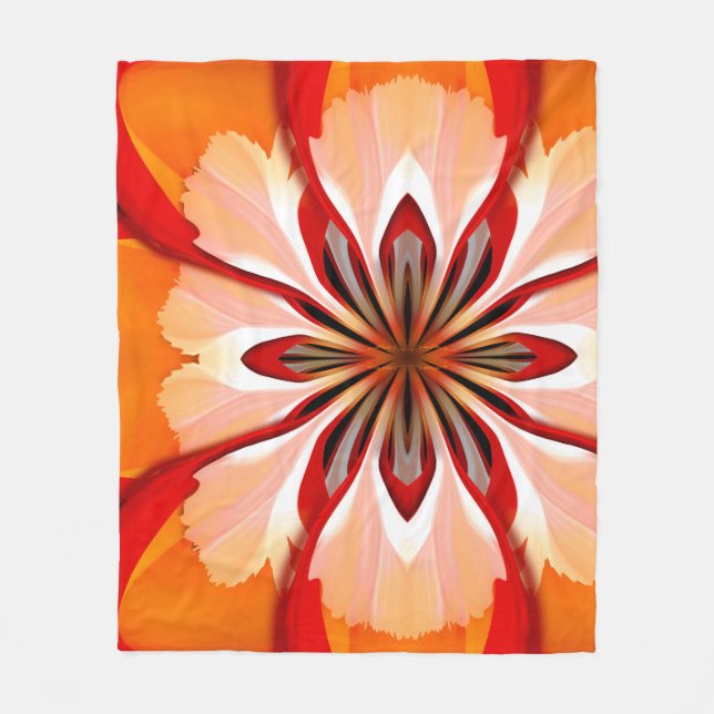 Blätter der Blume Fleecedecke (Vorderseite)