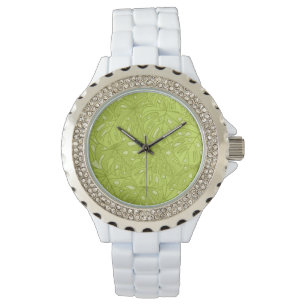 Blätter der Palme Armbanduhr