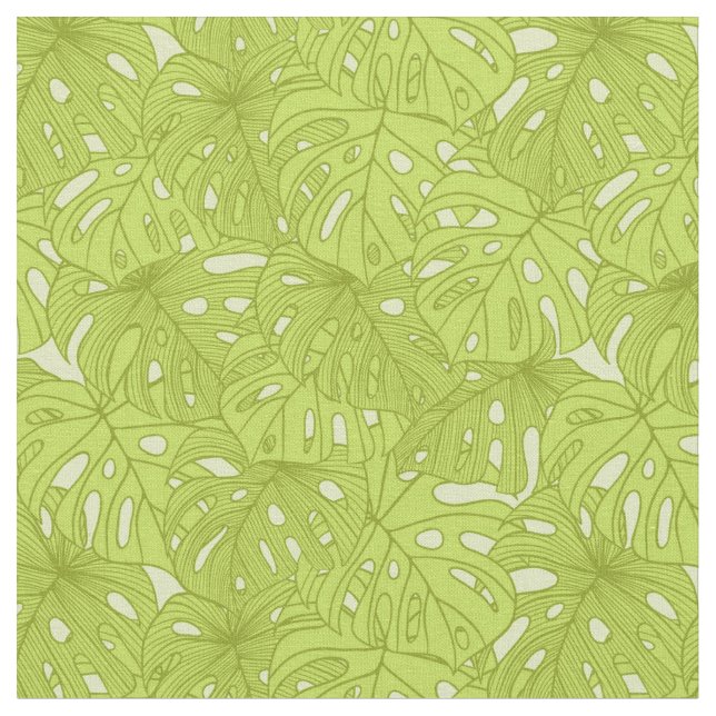 Blätter der Palme Tree Stoff (Nahaufnahme)